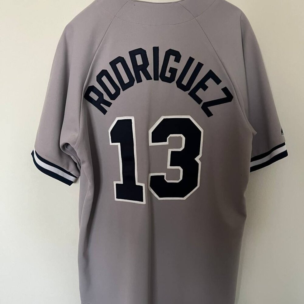 New York Yankees ALEX RODRIGUEZ #13 MAJESTIC JERSEY